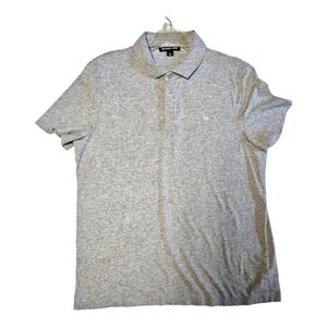 Michael Kors Men's Grey Polo Shirt Size Large